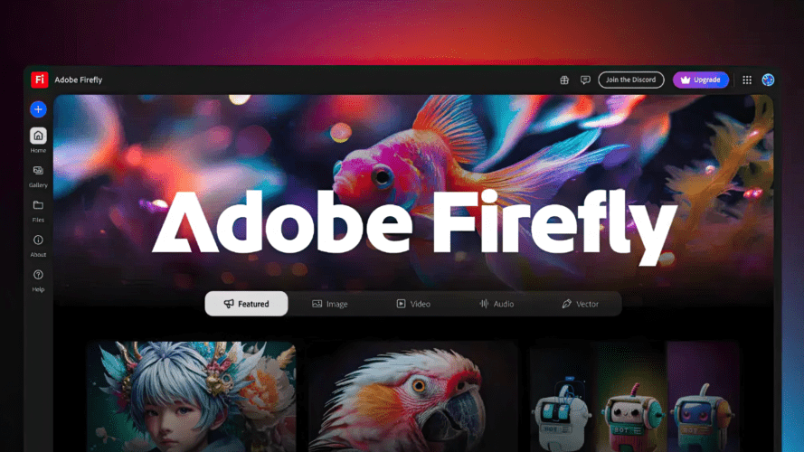 Adobe Firefly видео